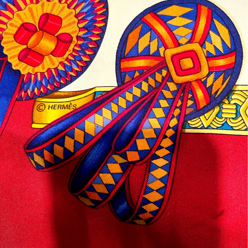 Hermes’ authentic vintage scarf